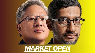 BROADCOM AND CROWDSTRIKE GET HIT, BITCOIN BELOW 64K | MARKET OPEN