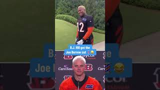 B.j. Hill Told Joe Burrow If He Buzzed And Bleached His Hair... Via Tt
