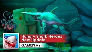 Hungry Shark Heroes Gameplay HD (Android) Something interesting will be soon screenshot 5