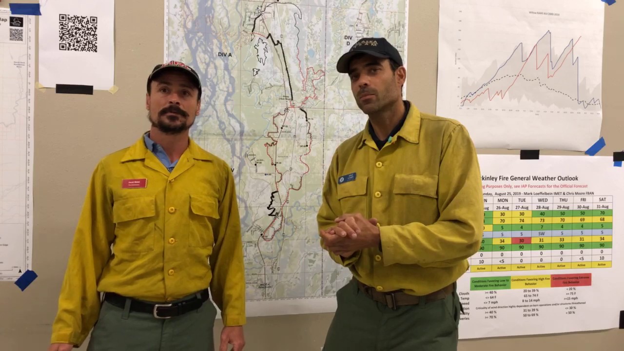 Live - McKinley Fire Aug 26 Update with Special Guest and Former ...
