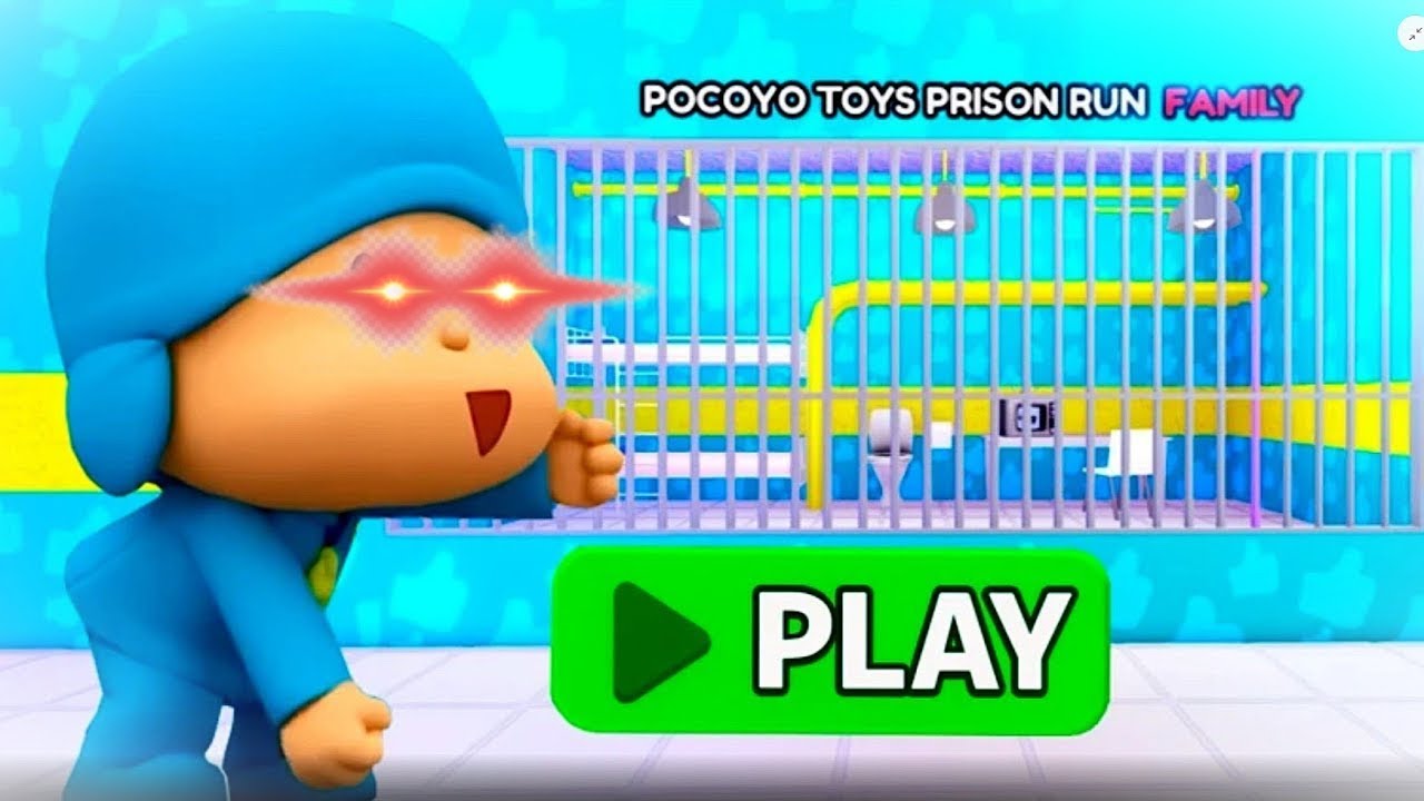 Pocoyo Toys prison run 