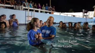 Baptisms 2016
