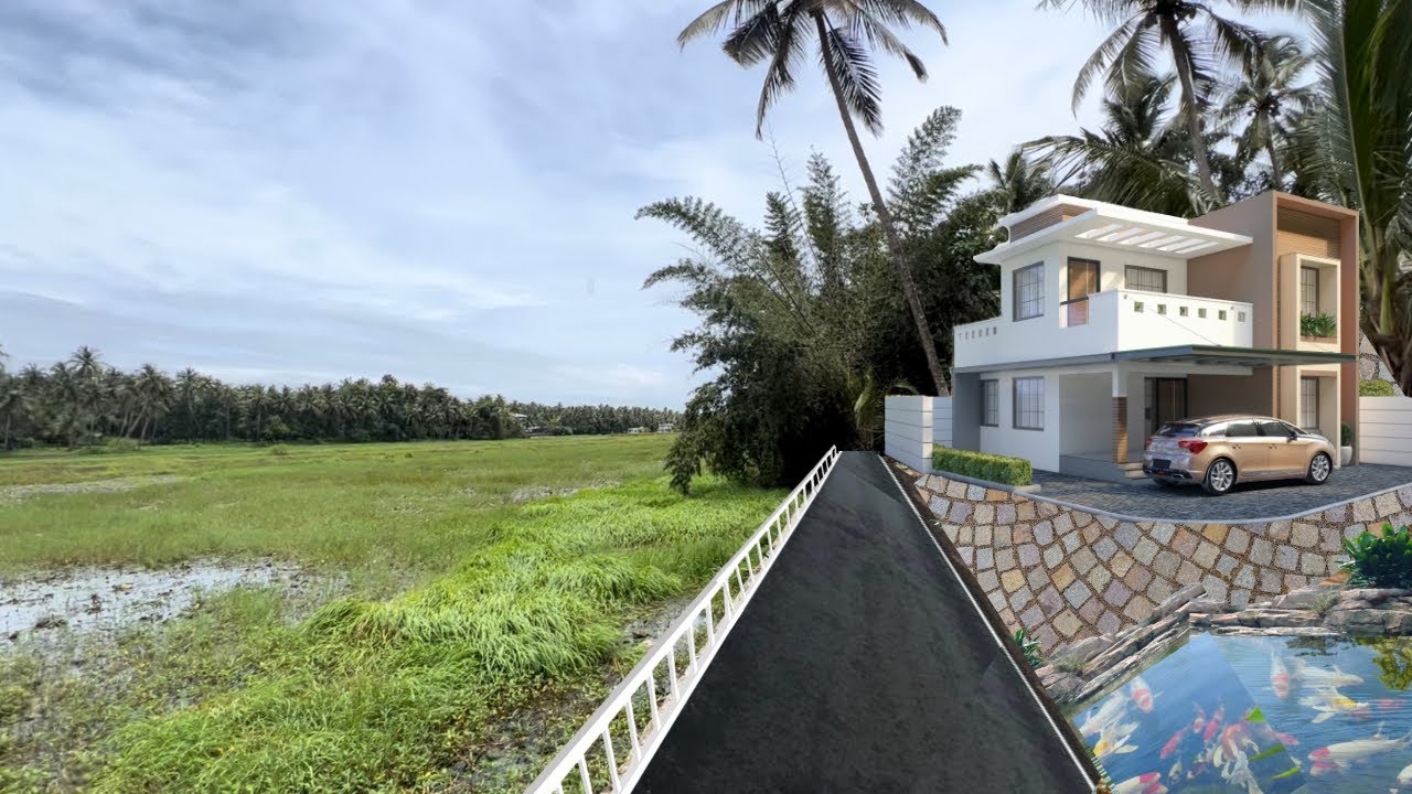 Waterfront Villas For Sale in Guruvayur Municipality 4.5km to