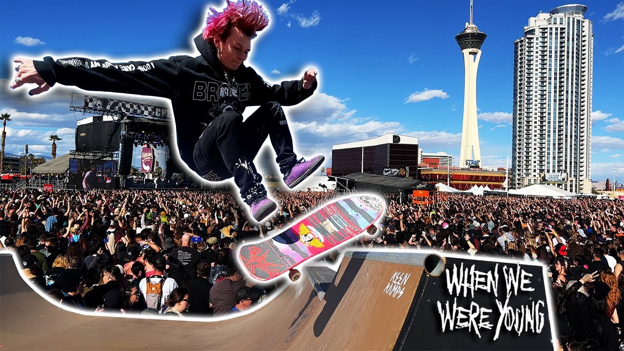 Skateboarding When We Were Young Fest 2022 with Christopher Hiett