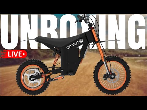 Unboxing The Cheapest Electric Dirt Bike From Amazon! Tuttio Soleil 01 👀 Live!