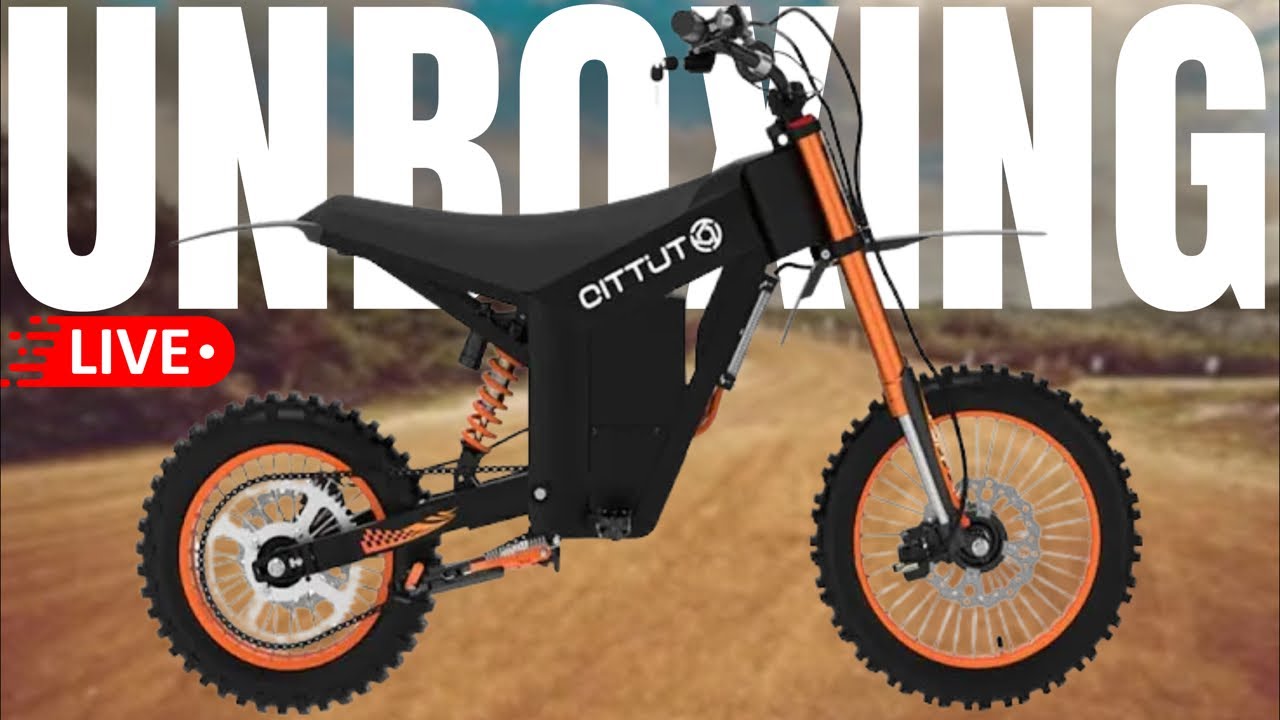 Unboxing the CHEAPEST Electric Dirt Bike from AMAZON! Tuttio Soleil 01 👀 LIVE!