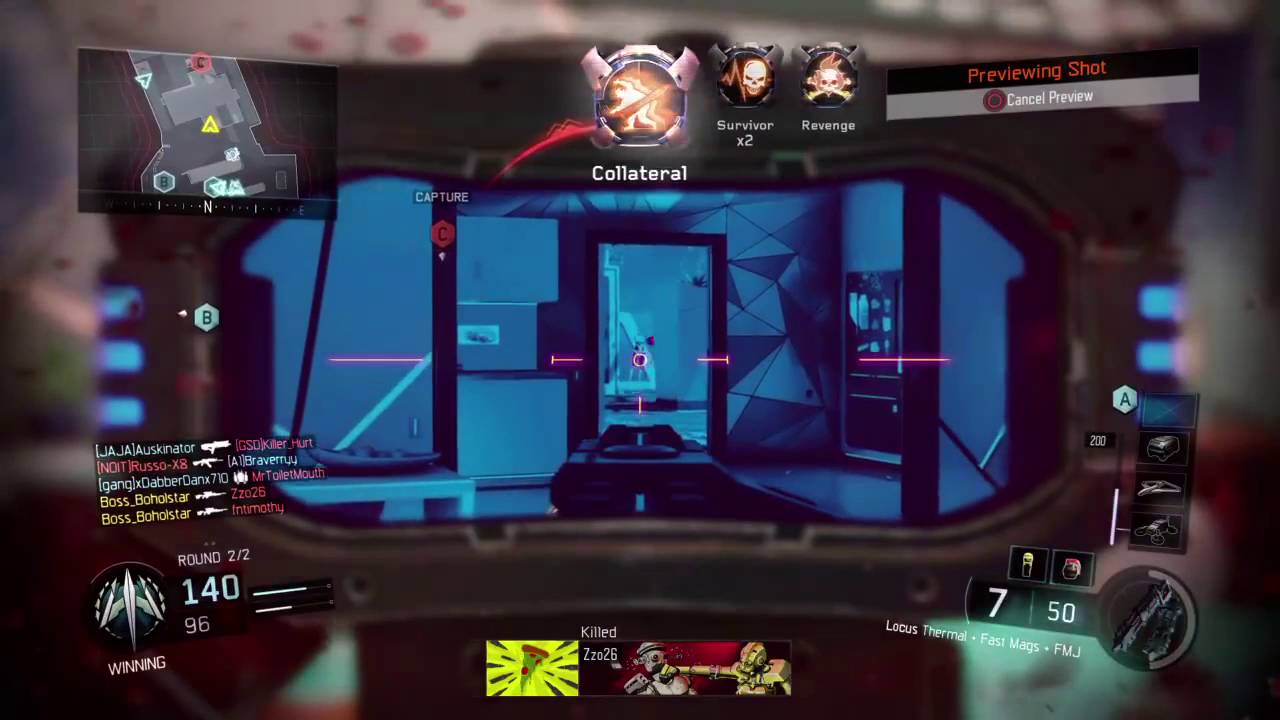 5 Kill Sniper Killfeed!