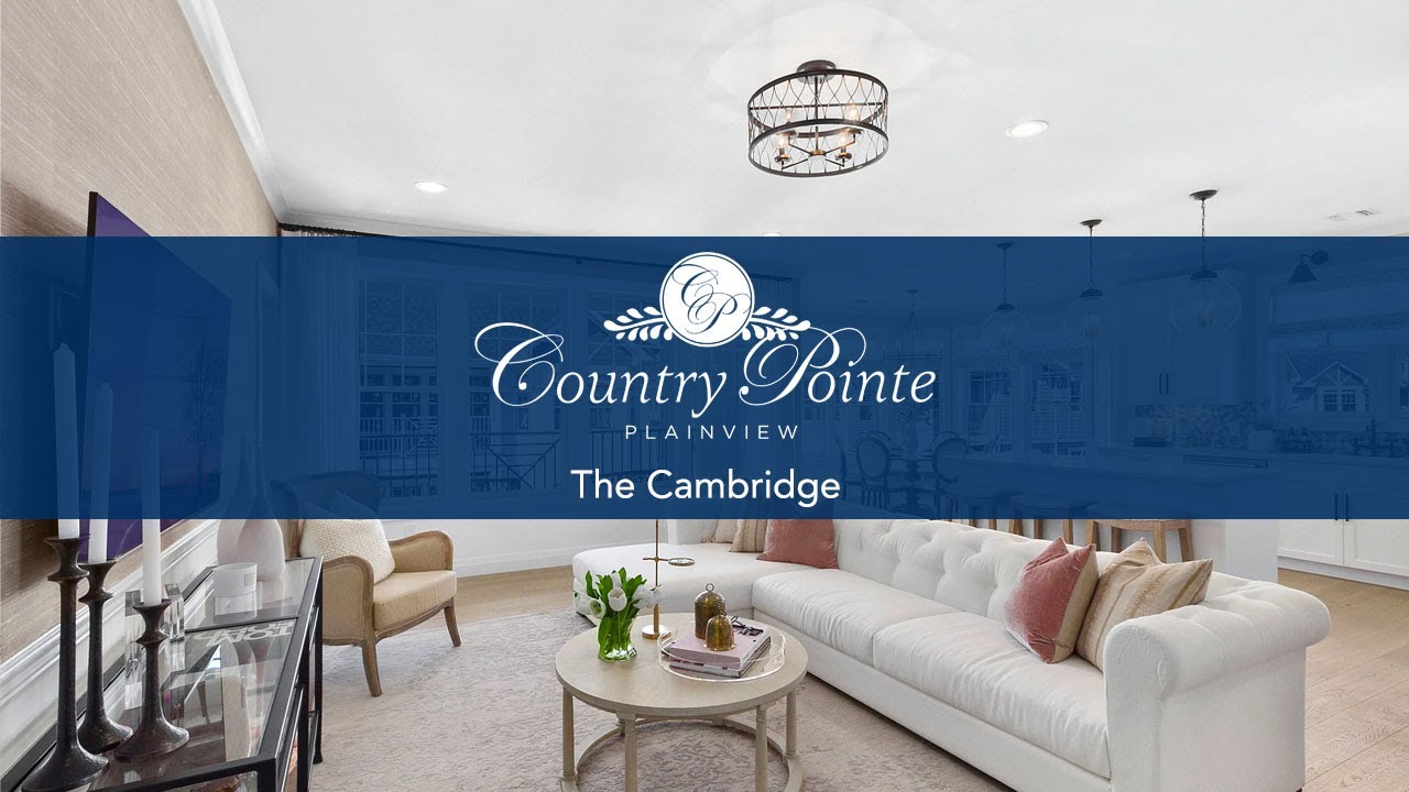 Country Pointe Plainview Properties for Sale The Cambridge YouTube