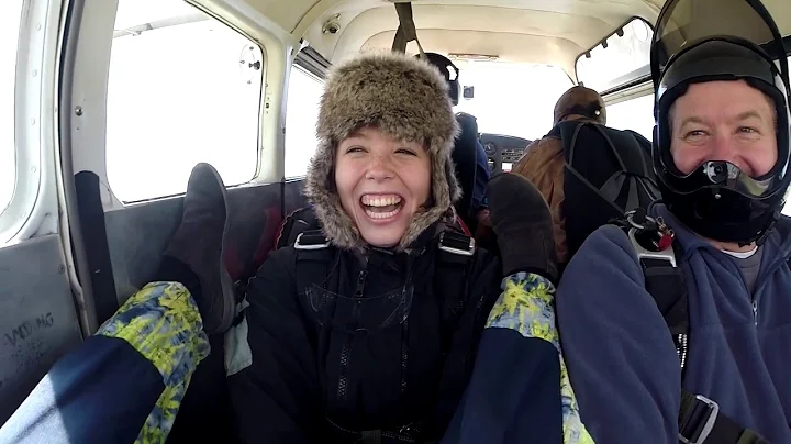 Alexandra Wagner's Tandem skydive in Northeast PA!