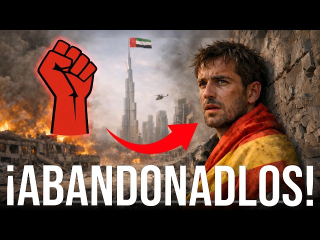 La izquierda no quiere rescatar a los españoles residentes en Dubái