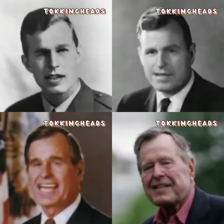 George H.W. Bush all ages sing My life is a party #usa