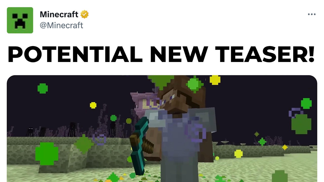 DID MOJANG JUST DROP OUR BIGGEST MINECRAFT END UPDATE TEASER ...