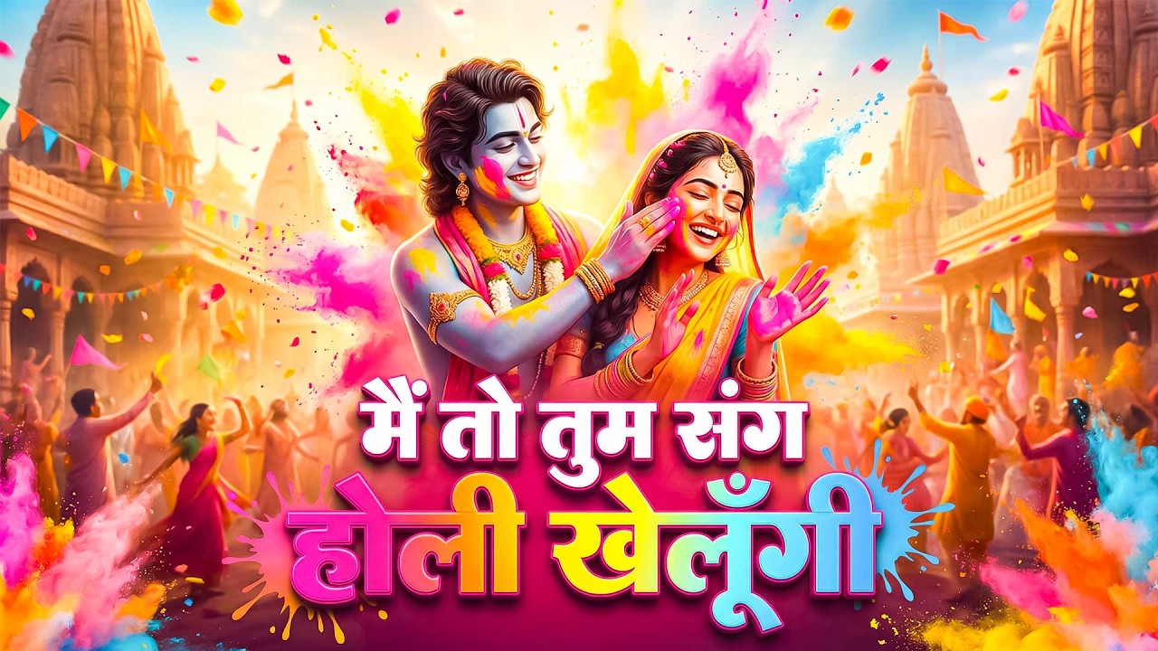 मैं तो तुम संग होली खेलूँगी | Holi Bhajan | Radha Krishna Holi Bhajan | Latest Holi Bhajan