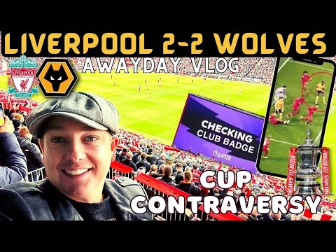 VAR Saves Reds From Wolves Reserves VLOG Liverpool 2-2 Wolves FA Cup 3rd Round