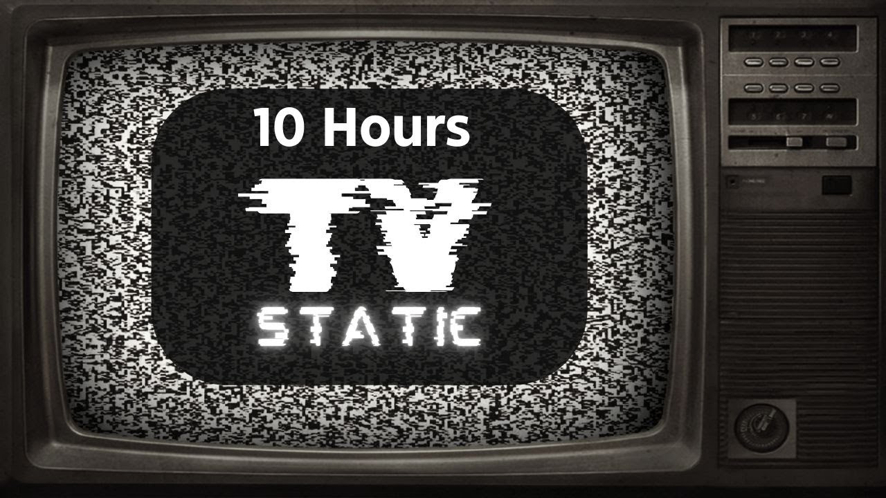 10 Hours of TV static on a classic TV - No Ads - YouTube