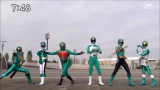 Gokaiger all green change(St. Patrick's Day special)