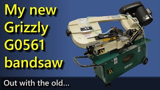 My New Grizzly G0561 Bandsaw