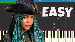 How to play What's My Name - EASY Piano Tutorial - Descendants 2 OST chords