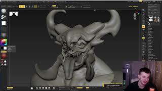 Болтаем и лепим в Zbrush для игры | Artalasky