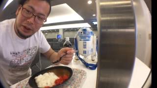 成田空港でカレーライス【生放送】  4月17日