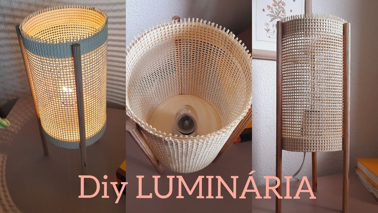 DIY Luminária criativa super fácil YouTube