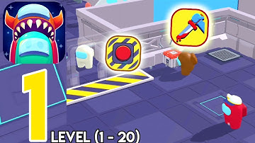 Imposter Solo Kill (Level 1 - 20) Gameplay Walkthrough (ios,Android)