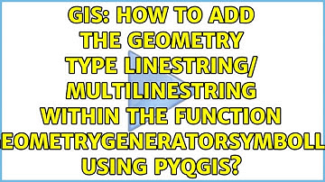 How to add the Geometry type LineString/ MultiLineString within the function...