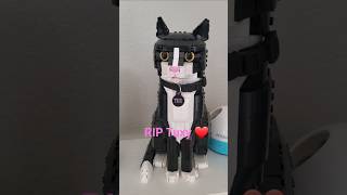 Honoring Tux's Passing Through Lego #tuxandboo #cat #kitten #fyp #grief #passing #support