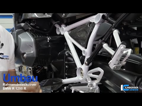 Umbau Abdeckung unter dem Rahmen  Ducati Diavel 1260 by Ilmberger Carbon 