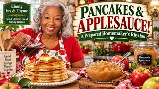 Pancakes and Applesauce | Prepared Homemaker