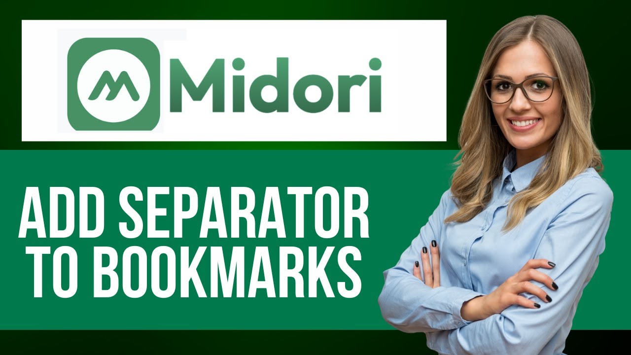 Как добавить разделитель на панель закладок в Midori — пошаговое руководство по использованию бра...