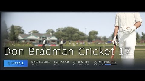 Don Bradman Cricket 17 Gameplay and Review 2025