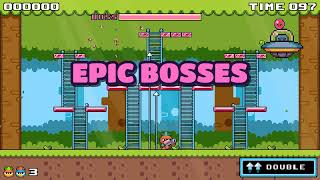 Bubbles Invasion – Trailer | Pang-style pixel arcade shooter