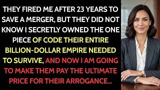THE CEO FORCED ME TO RESIGN AFTER 23 YEARS — I WALKED AWAY QUIETLY, THEN MADE HIM REGRET EVERYTHING