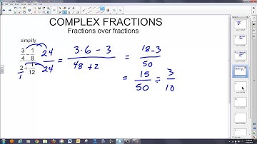 Lesson 1 Simplifying Rational Expressions and Complex Fractions