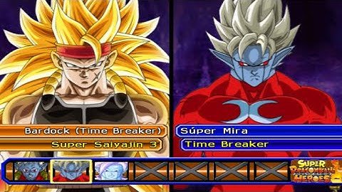 Dragon Ball Z Budokai Tenkaichi 3 (SDBH MOD)Bardock VS Mira