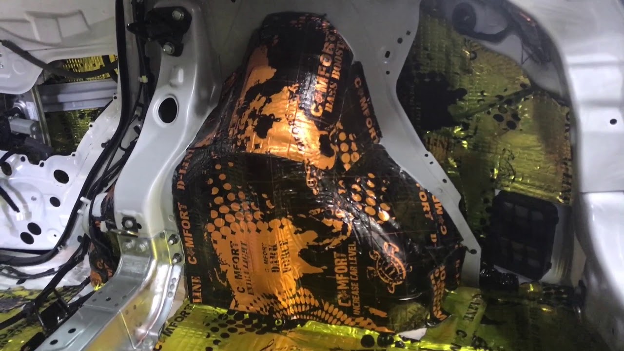 Ниссан Кашкай шумоизоляция. Тишина в салоне будет совсем нетипичная для ...