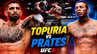 ILIA TOPURIA vs CARLOS PRATES | UFC 6