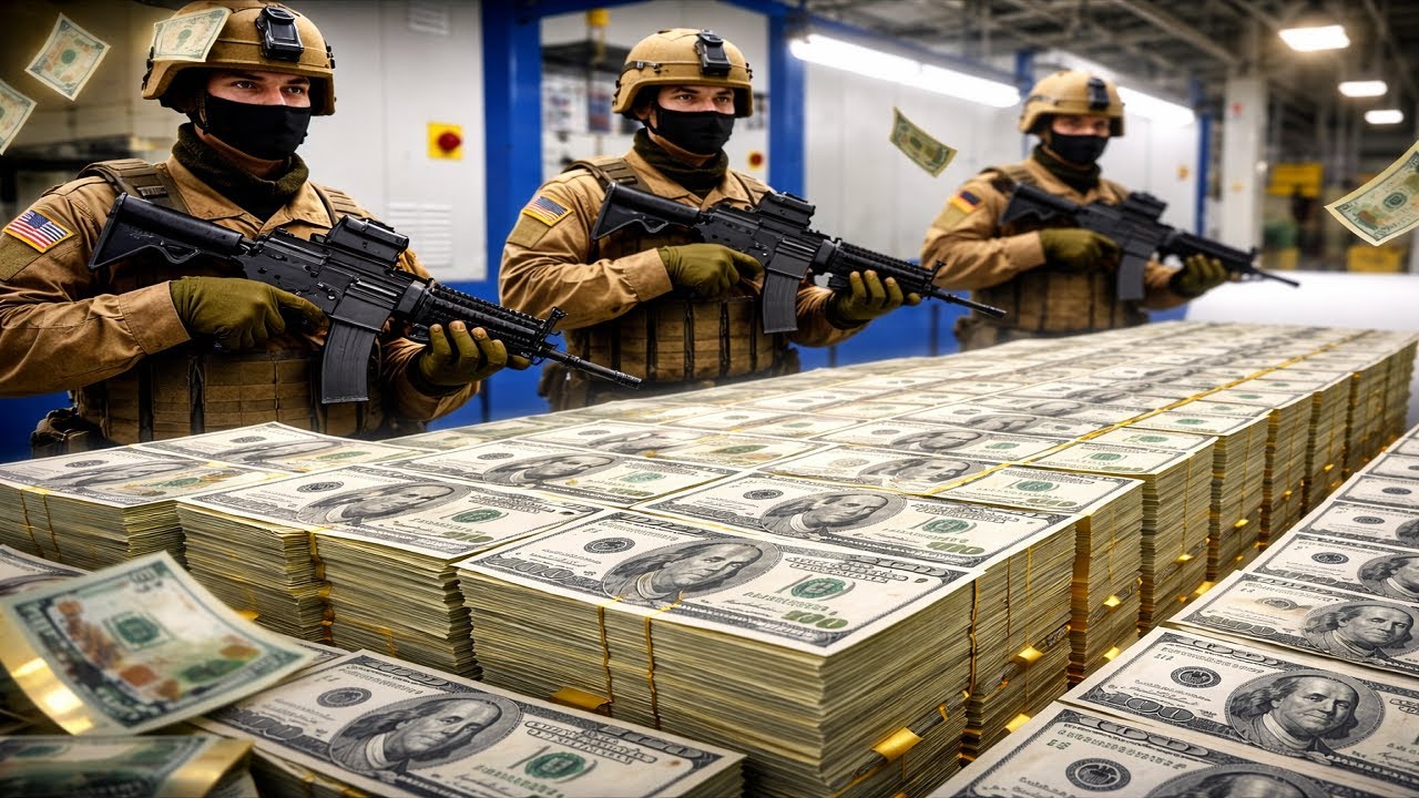 How Money Is Printed 💵 | Inside the U.S. Dollar Factory