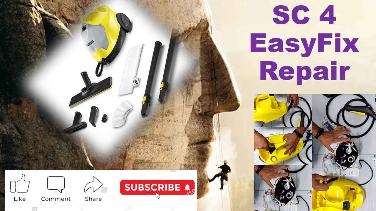 Repair Karcher SC 4 EasyFix, Karcher Repair, Like, Subscribe