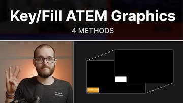 Lovely Key/Fill Graphics for your ATEM // Show and Tell Ep.93
