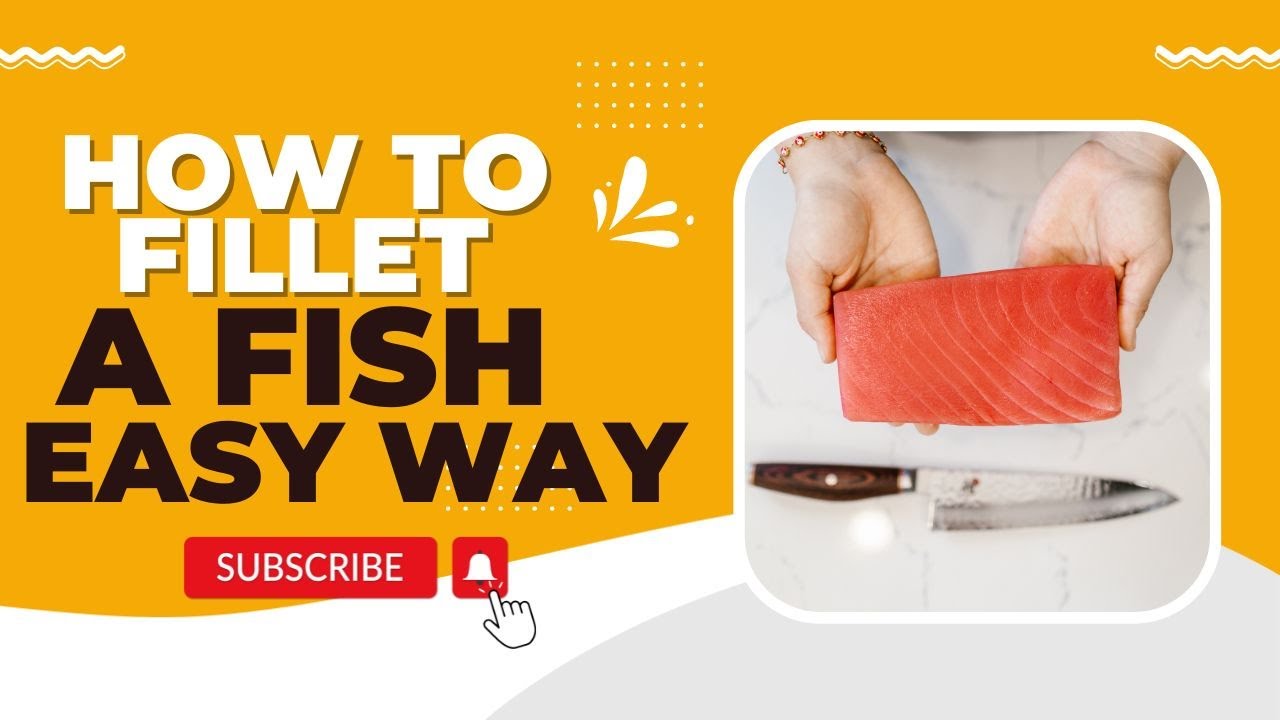 How to Fillet a Fish Easy Way - YouTube