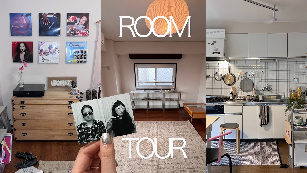ROOMTOUR🔑国際カップルの同棲部屋を初公開…🏠