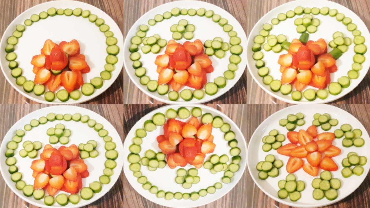 Top 10 beautiful fruit plates decoration for Gaye holud's party/Art of