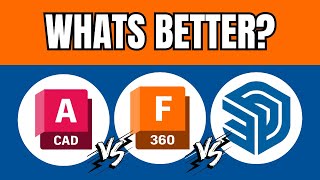 AutoCAD Vs Fusion 360 Vs SketchUp: Best CAD Tool