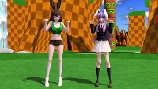 [MMD x OC] Easter Bunny Dance 2