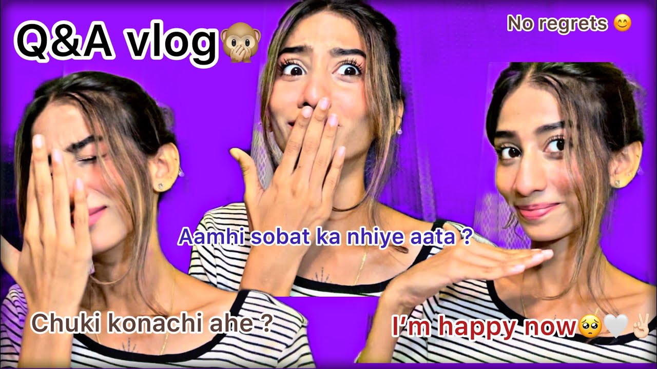 Q&A vlog 🙂 khup khush ahe me aata 🥹🤍