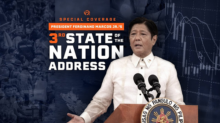 SPECIAL COVERAGE: Marcos’ 3rd State of the Nation Address | SONA 2024