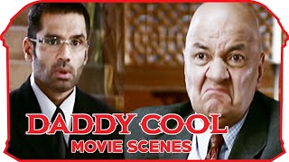 Suniel Shetty's Hilarious Funeral Speech | Daddy Cool | Movie Scenes | Jaaved Jaaferi | Aftab