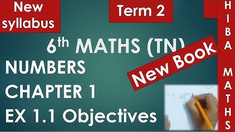 6th maths term 2 chapter 1 exercise 1.1 objective type question tn samacheer new syllabus 2020-2021